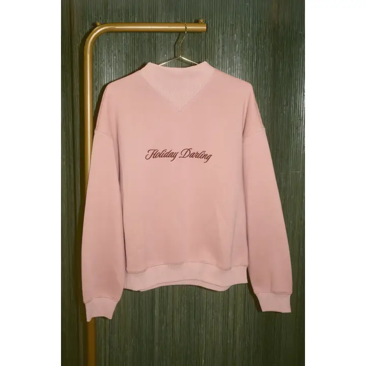 Holiday Darling Mockneck