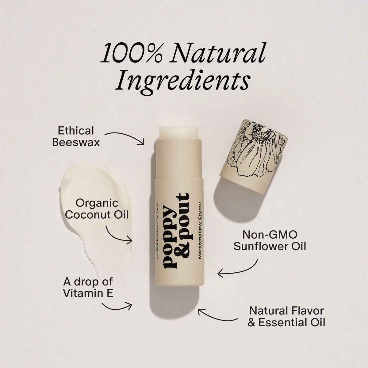 Lip Balm, Marshmallow Creme