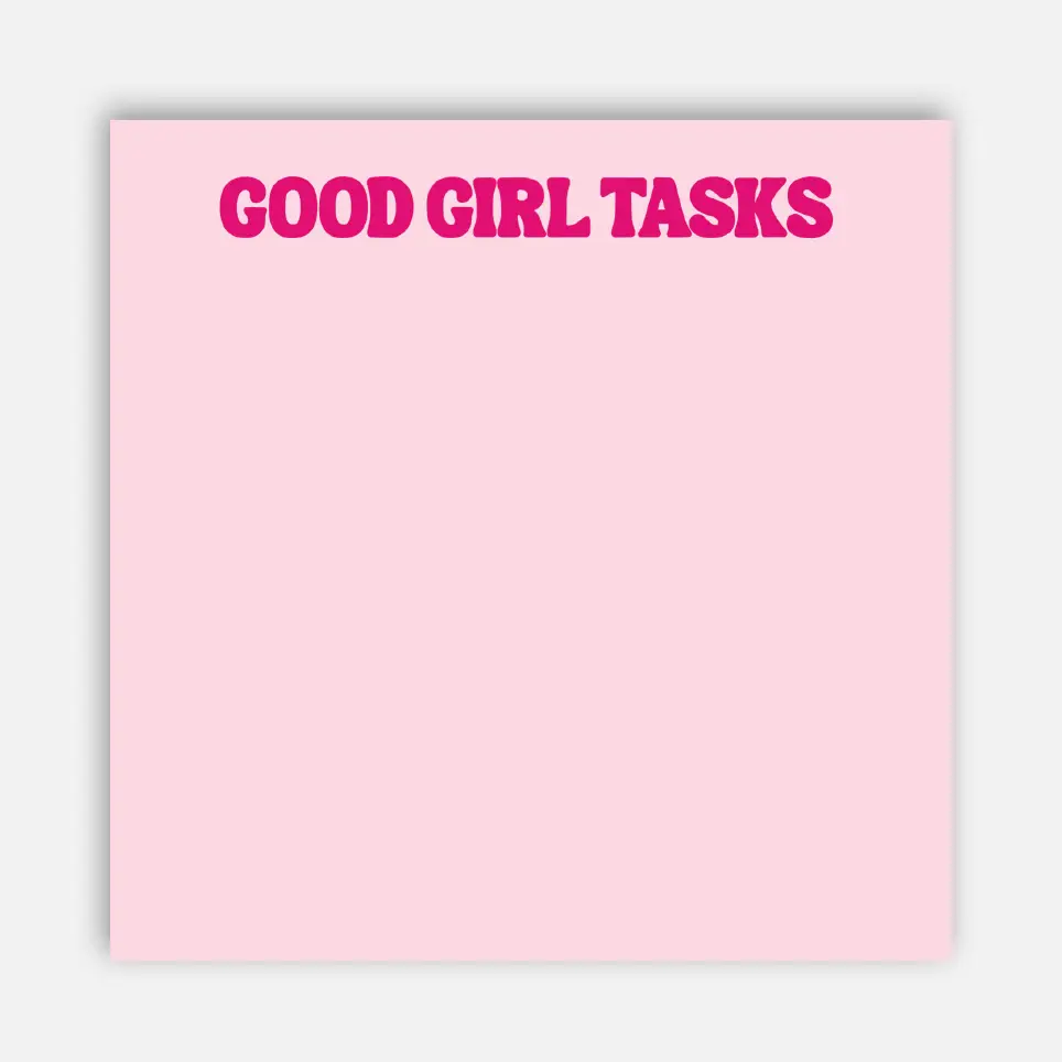 Good Girl Tasks Post-It® Note Pad – 50 Sheets